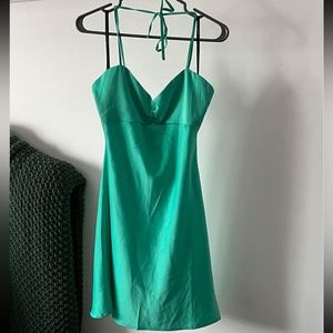Brand new satin dress
